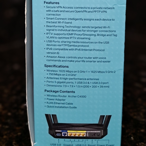 TP-Link AC4000 Tri-band Wireless Router - Picture 5 of 7